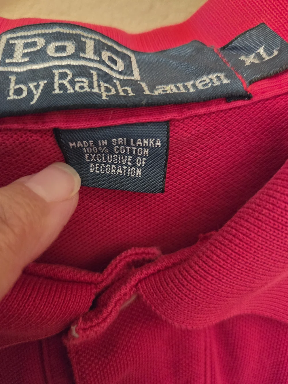 Ralph Lauren Men's Bright Red Short-Sleeve Polo